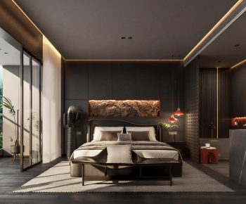 Modern Bedroom-ID:693382985
