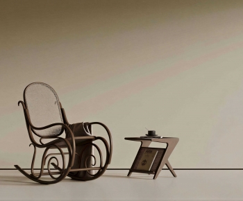 French Style Rocking Chair-ID:101955891