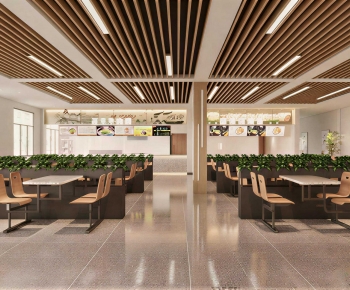 Modern Office Canteen-ID:664542916