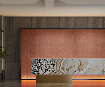New Chinese Style Lobby Hall-ID:304562097