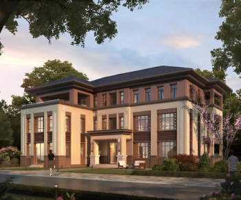 New Chinese Style Detached Villa-ID:101349125
