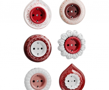 Modern Socket Panel-ID:163461927
