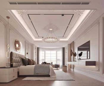 French Style Bedroom-ID:551686057