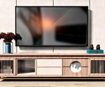 New Chinese Style TV Cabinet-ID:580420553