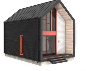 Modern Appearance Of Commercial Building-ID:460637097