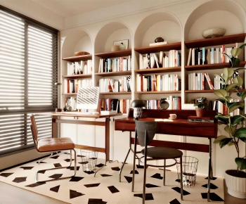 French Style Study Space-ID:674105886