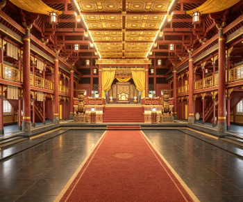 Chinese Style Ancient Architectural Buildings-ID:208152063