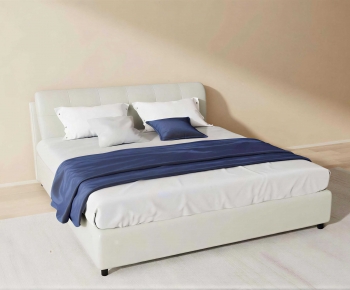 Modern Double Bed-ID:669548992