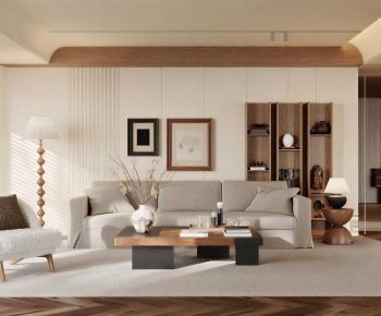 Modern A Living Room-ID:715126047