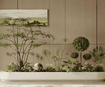 New Chinese Style Plant Landscaping-ID:154531009