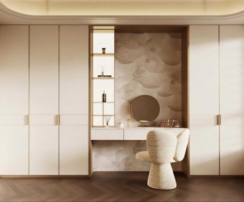 Modern Clothes Storage Area-ID:581357968