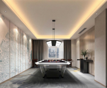Modern Billiards Room-ID:765974041