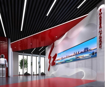 Modern Exhibition Hall-ID:645060066