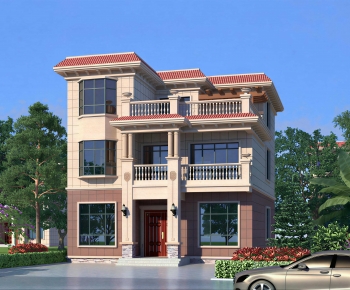 New Chinese Style Detached Villa-ID:379384992
