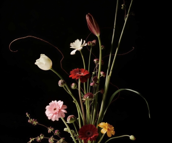 Japanese Style Flower Arrangement-ID:108838082