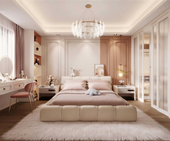 French Style Bedroom-ID:270919834