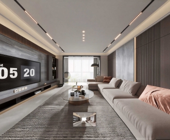 Modern A Living Room-ID:916661028