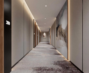 New Chinese Style Corridor-ID:550123933