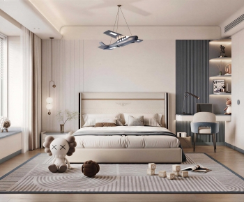 Modern Boy's Room And Son's Room-ID:811865093