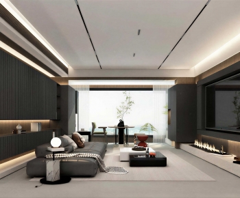Modern A Living Room-ID:434004073