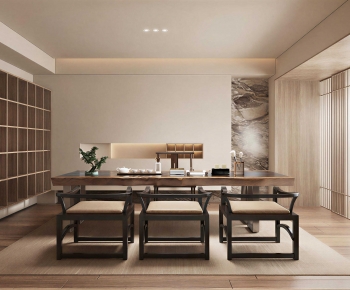 New Chinese Style Tea House-ID:642312052