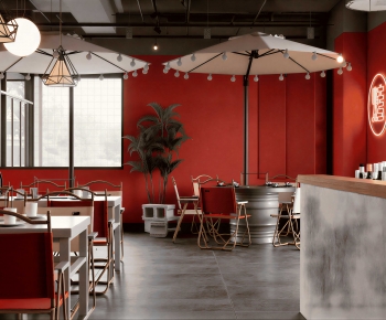 Industrial Style Barbecue Restaurant-ID:139123925