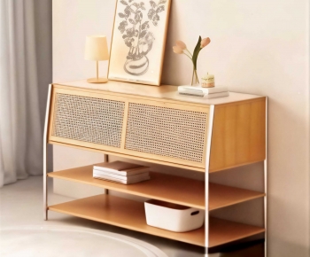 Japanese Style Side Cabinet-ID:114624985