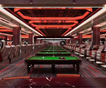 Modern Billiard Room-ID:484461074