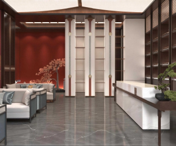 New Chinese Style Lobby Hall-ID:139441014