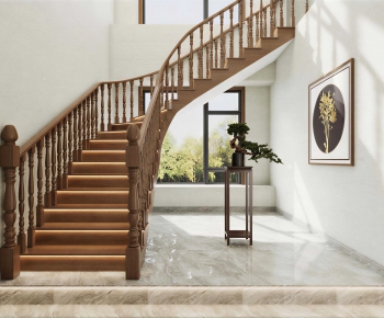 New Chinese Style Stairwell-ID:265767104