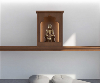 New Chinese Style Buddhist Niche-ID:547492032