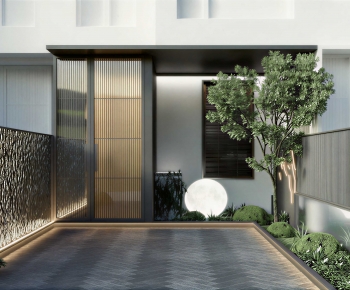 Modern Courtyard/landscape-ID:151417027