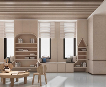 Modern Children's Reading Room-ID:913558015