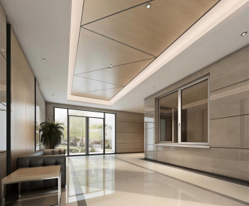 Modern Office Reception Desk-ID:215703967