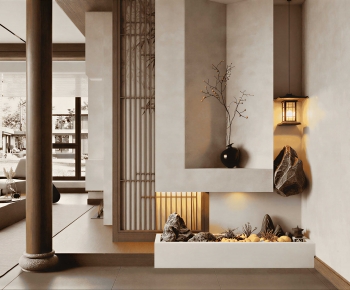 New Chinese Style Hallway-ID:170568943