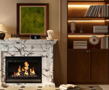 French Style Fireplace-ID:498819459
