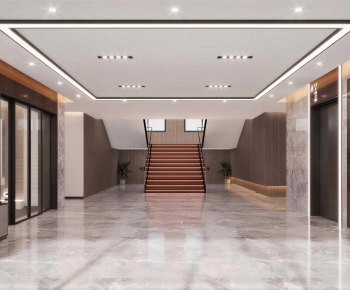 Modern Office Reception Desk-ID:367568026
