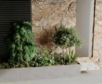 Modern Plant Landscaping-ID:939346086