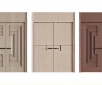 Modern Double Door-ID:305450925