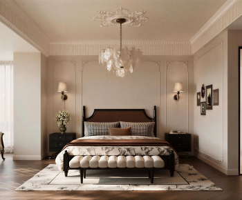 Retro Style Bedroom-ID:217763907
