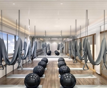 Modern Yoga Room-ID:673785922