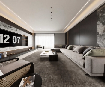 Modern A Living Room-ID:554028997