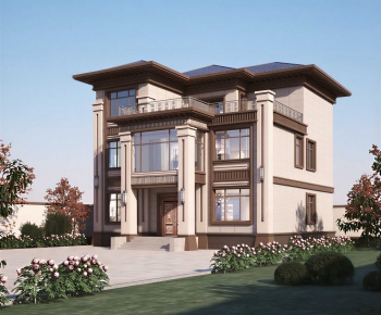New Chinese Style Detached Villa-ID:523592007