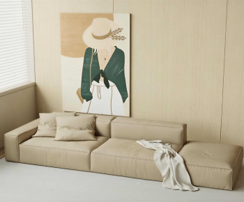 Modern Three-seat Sofa-ID:175561906