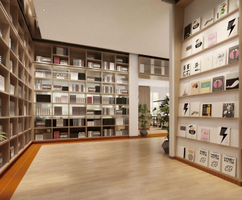 Modern Bookstore Book Bar-ID:312314993