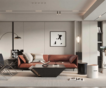 Modern A Living Room-ID:632359039