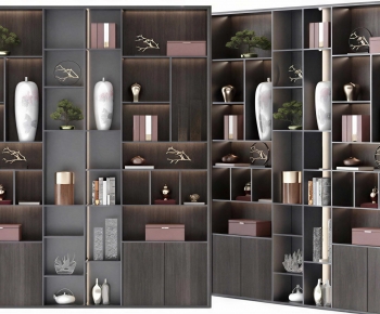 New Chinese Style Shelving-ID:975008013