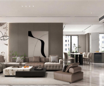Modern A Living Room-ID:405735971