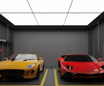 Modern Underground Garage-ID:119110114