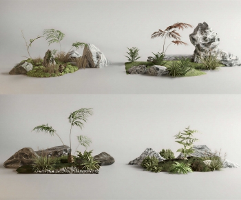 New Chinese Style Plant Landscaping-ID:263305904